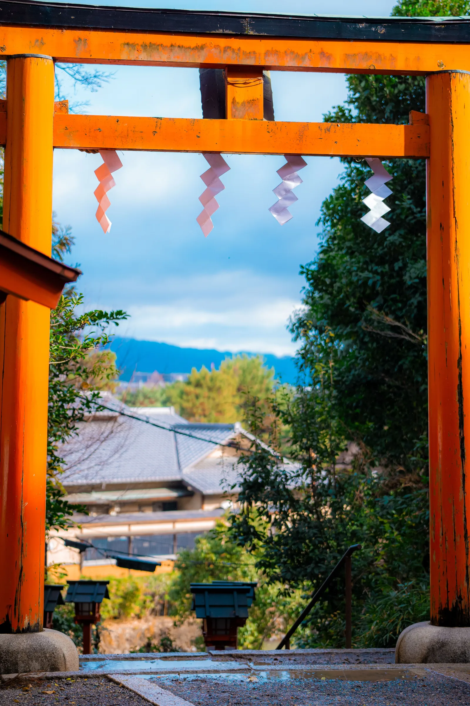 Miradouro de Yotsutsuji em Fushimi Inari
